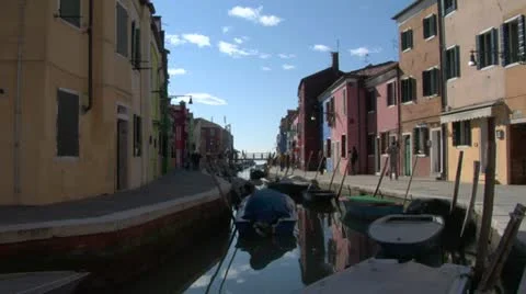 Burano 04 Stock Footage 21376489