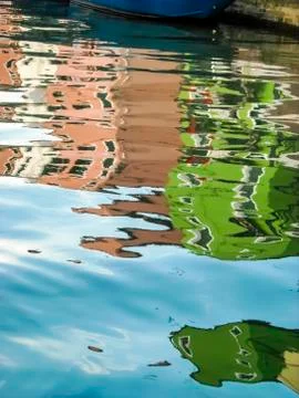 Burano abstract Stock Photos