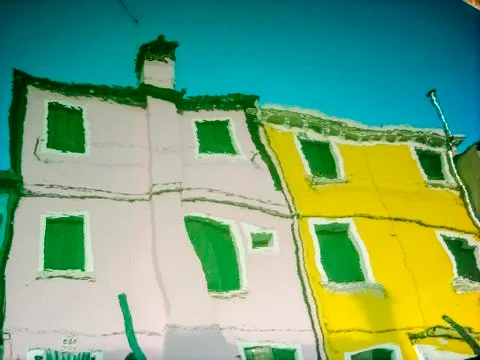 Burano abstract Stock Photos