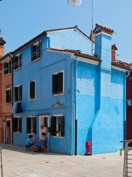 Burano Foto stock
