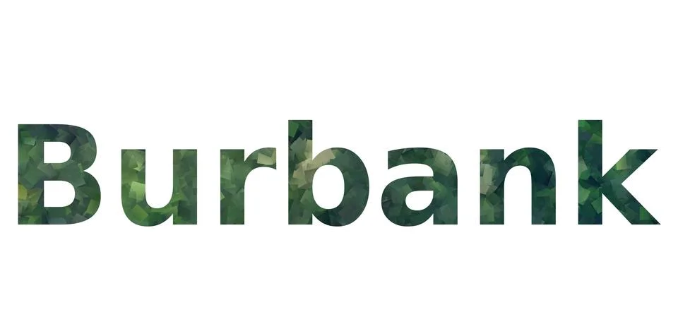 Burbank Stock Illustration