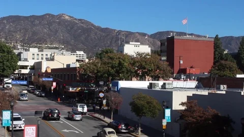 Burbank Town Center 스톡 동영상 70241258