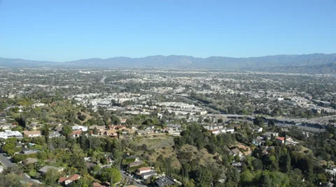 Burbank Valley Shot Stock Footage 32240820