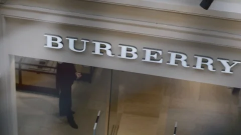Burberry Retail Store Stock Footage 106290348