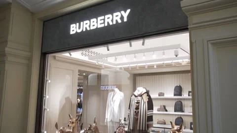 Burberry Store Exterior Stock Video Pond5