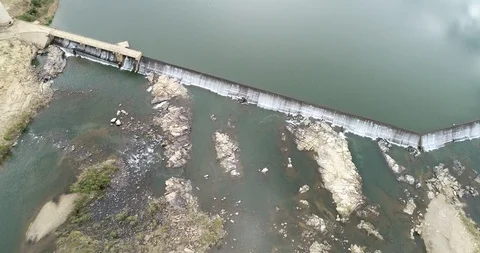 Burdekin Weir 2 4k Stockbeeldmateriaal 93026847