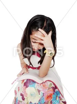 Burden of education on kids in india. Stock Photos