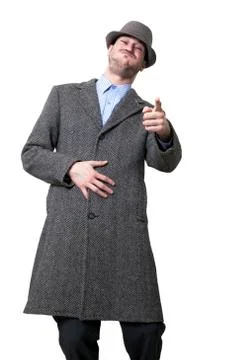 Burdting with laughter Stock Photos
