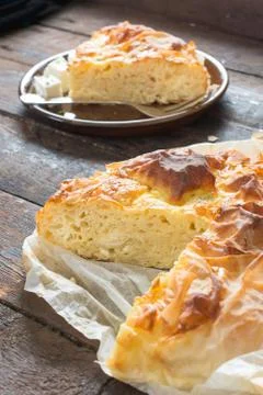 Burek meal Stock Photos