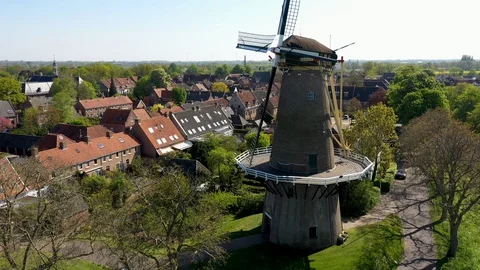 Buren with the Mill ‘The Prince of Orange’ Video stock 129884545