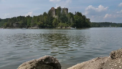 Burg Lichtenfels Stock Footage 114785101