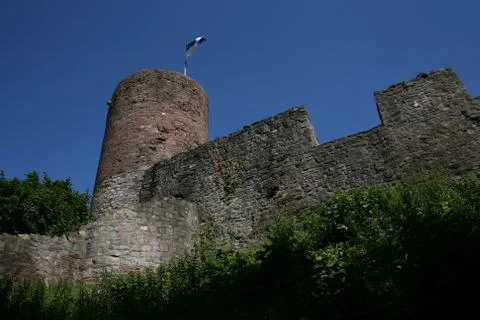 Burg Polle Stock Photos