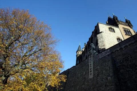 Burg Werningerode 2 Foto stock