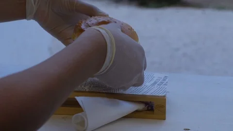 Burger 10 Video stock 99021056