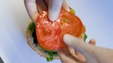 Burger 18 Video stock 99021287