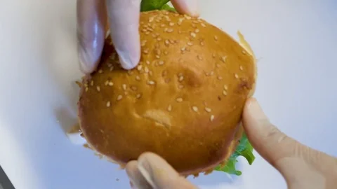 Burger 20 Video stock 99021358