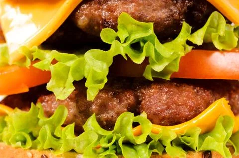 Burger background Stock Photos