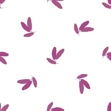 Burger branch pattern seamless vector Stock Illustration
