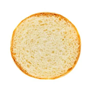 Burger bread section Stock Photos