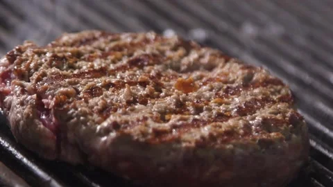 Burger cutlet. Stock Footage 132937356