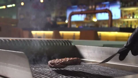 Burger cutlet. Stock Footage 132937364