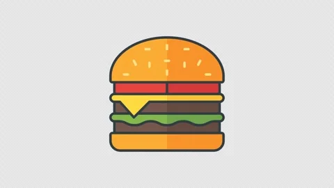 Burger Stock Footage 290998180