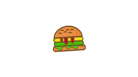 Burger Stock Footage 292330659