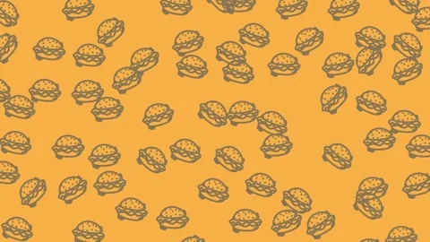 Burger Stock Footage 330149407