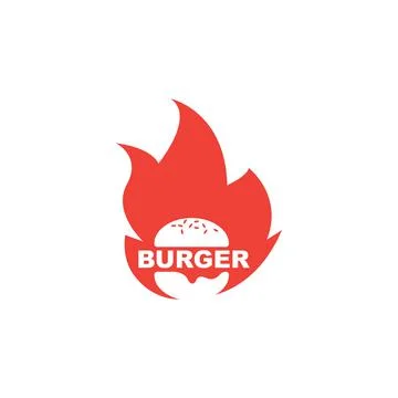 Burger icon vector illustration design Stock Illustration