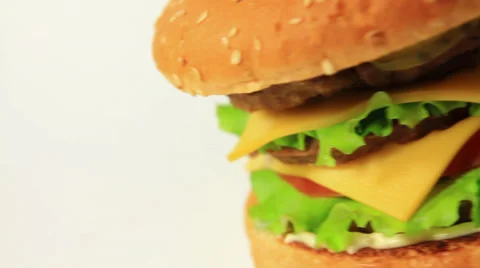 Burger II Stock Footage 32686591