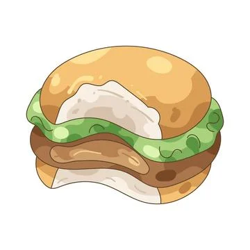 Burger Stock Illustration