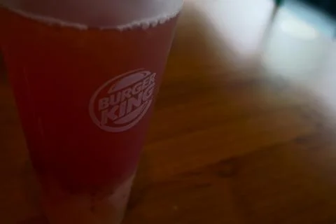 Burger King Cup Stock Photos
