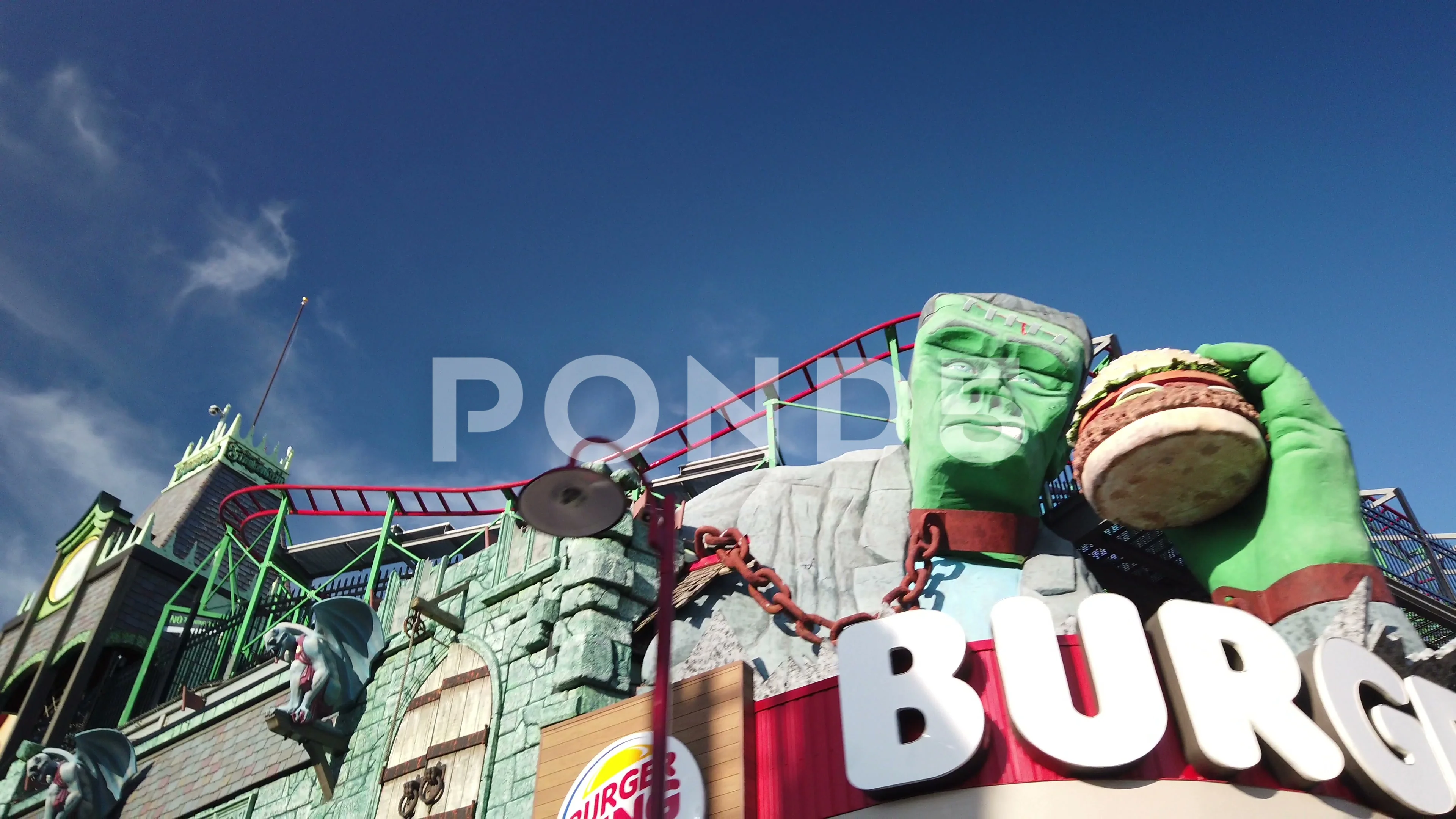 Burger King Frankenstein Monster Niagara Falls Clifton Hill