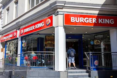 Burger King Stockfoto's