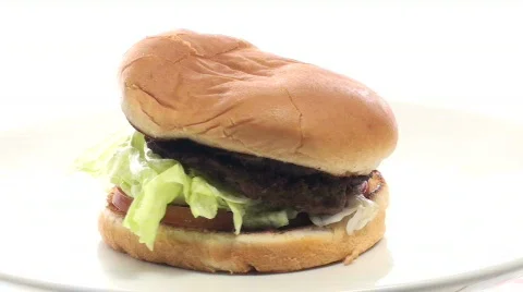 Burger loop V4 - HD  Stock Footage 500706