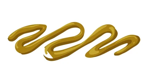 Burger mustard icon animation Vídeos de archivo 152561899