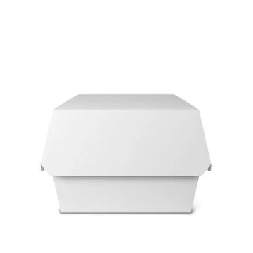 Burger package Stock Illustration