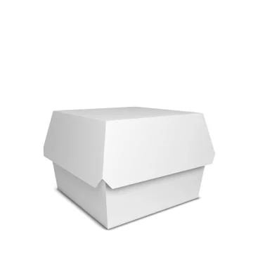 Burger package Stock Illustration