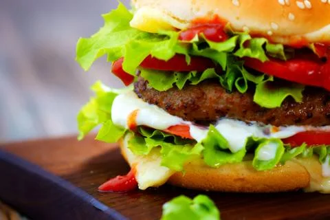 Burger Stock Photos