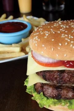 Burger Stock Photos