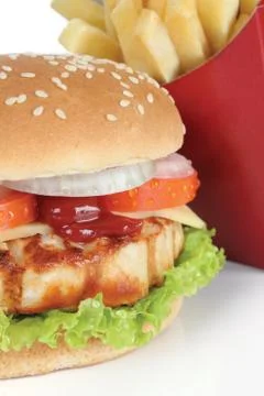 Burger Stock Photos