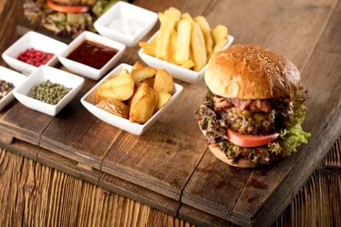 Burger Stock Photos