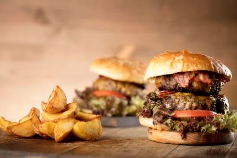 Burger Stock Photos