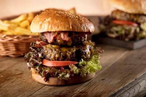 Burger Stock Photos