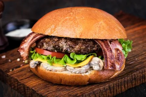 Burger Stock Photos