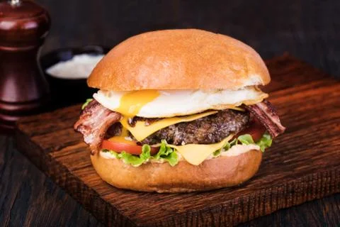 Burger Stock Photos