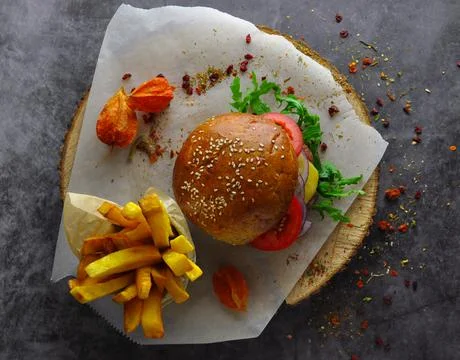 Burger Stock Photos