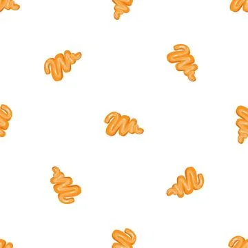 Burger sauce pattern seamless vector Stock Illustration