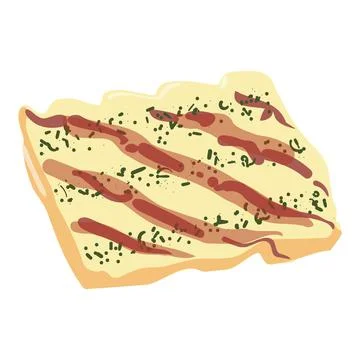 Burger slice icon cartoon vector. Cheese sandwich Stock Illustration