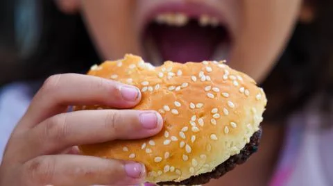 Burger time Stock Photos